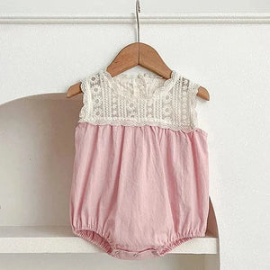 Summer Baby Girl Bodysuits - Sleeveless