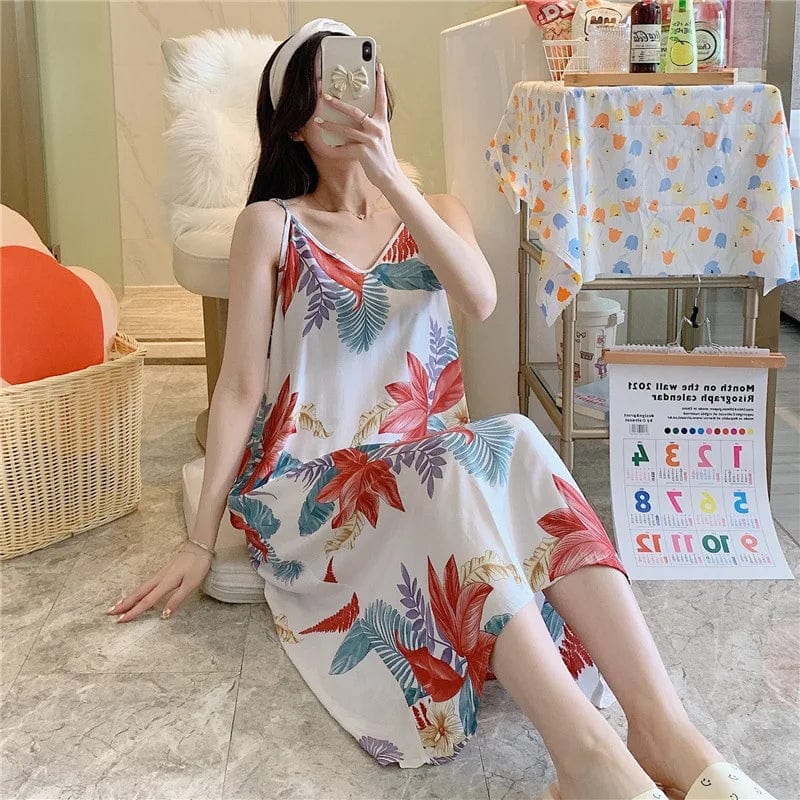 Maternity Woman Sleeveless Pajama