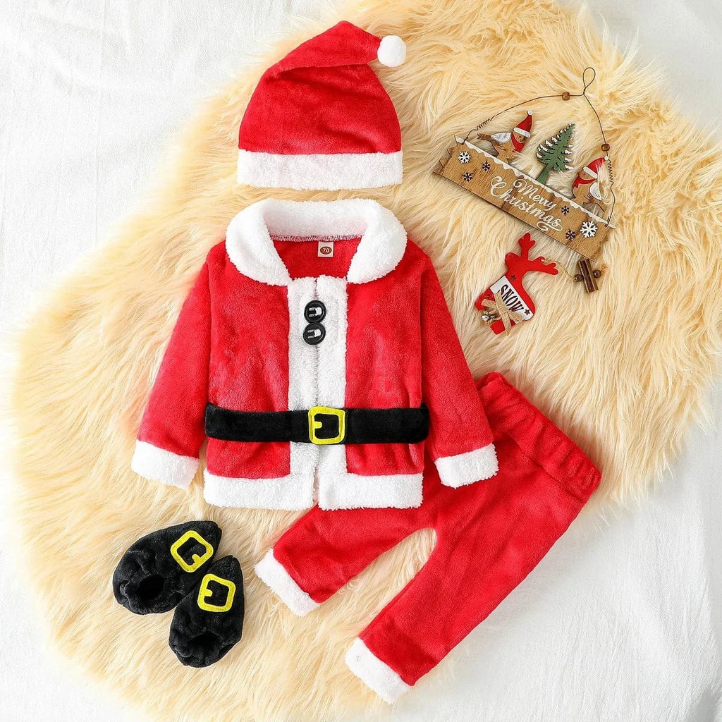 5Pcs Baby Boys/Girls Christmas Clothes - Santa Claus