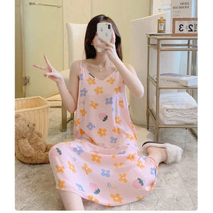 Maternity Woman Sleeveless Pajama