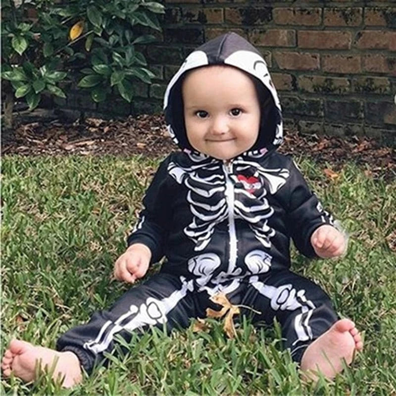 Baby Skeleton Costume Hoodie