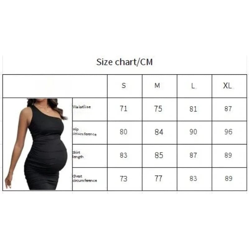 Sexy Off-the-shoulder Maternity Black Dress