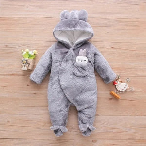 Warm and Thick Cute Cotton One Piece Winter Romper