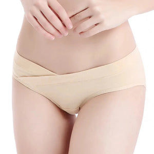 Soft and Breathable Maternity Underwear with Low Waist