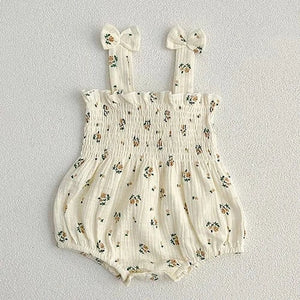 Summer Baby Girl Bodysuits - Sleeveless