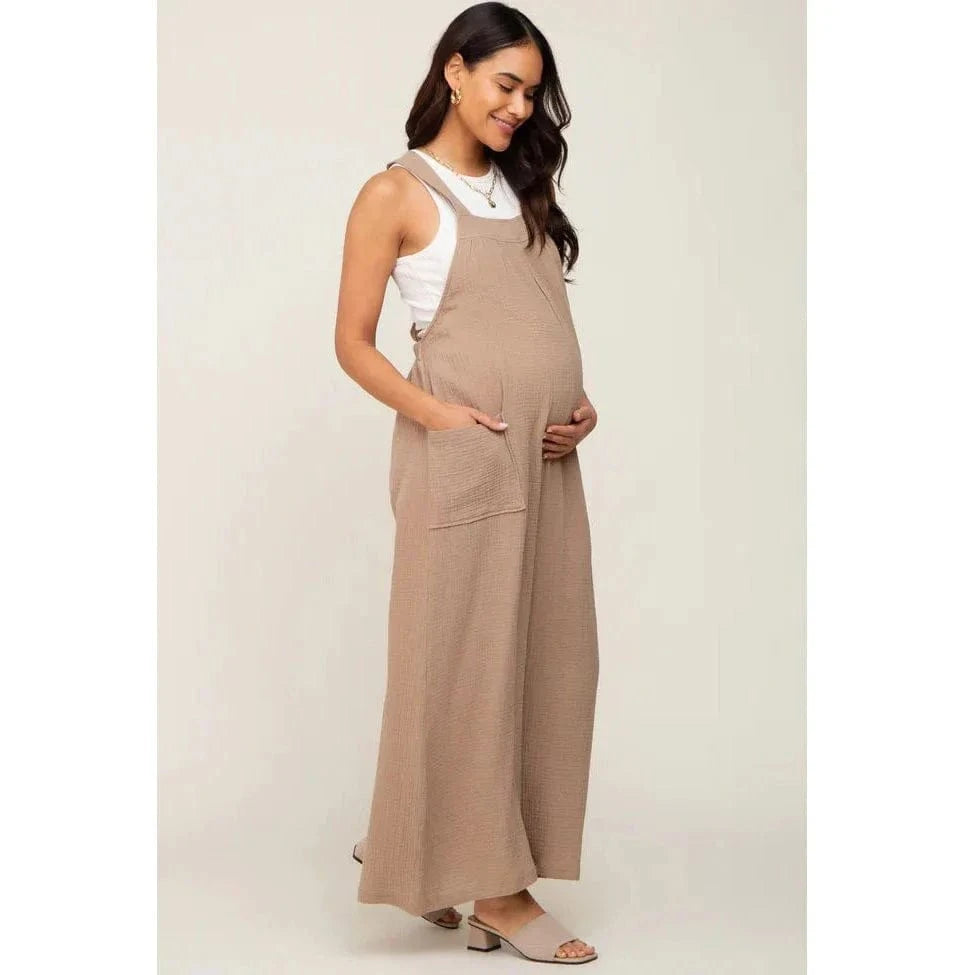 Maternity Wide-leg Overall