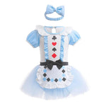 Load image into Gallery viewer, Baby Girl Dress with Headband for Halloween
