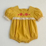 Load image into Gallery viewer, Summer Baby Girl Bodysuits - Sleeveless
