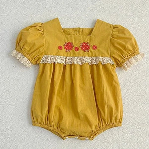 Summer Baby Girl Bodysuits - Sleeveless