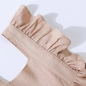 Baby Girl Rompers For Summer -  Jumpsuit with Adjustable Strap
