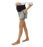 Load image into Gallery viewer, Expertly designed Maternity Wide Leg Shorts: The perfect addition to your pregnancy wardrobe.
