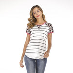 Load image into Gallery viewer, Stay Chic While Nursing with Our Maternity T-Shirt!

