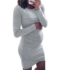 Long Sleeve Maternity Dresses - Comfortable and Elegant Fall/Winter Wear
