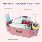 Load image into Gallery viewer, Spacious Premium Stroller Bag with Cup Holder Attachment for Effortless Outdoor Travel 
