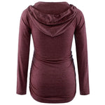 Load image into Gallery viewer, Optimal Comfort Maternity Hoodies with Long Sleeves &amp; Kangaroo Pocket - Expertly
