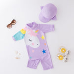 Load image into Gallery viewer, Baby Swimwear and Cap for Delicate Skin Protection - Boy &amp; Girl

