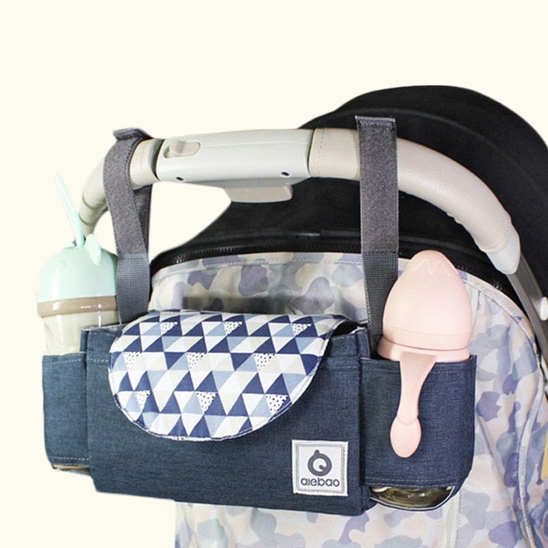 Spacious Premium Stroller Bag with Cup Holder Attachment for Effortless Outdoor Travel 