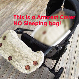 Premium Winter Warm Knitted Button Sleeping Bags for Infants - Comfortable Swaddle Wrap for Optimal Baby Gear