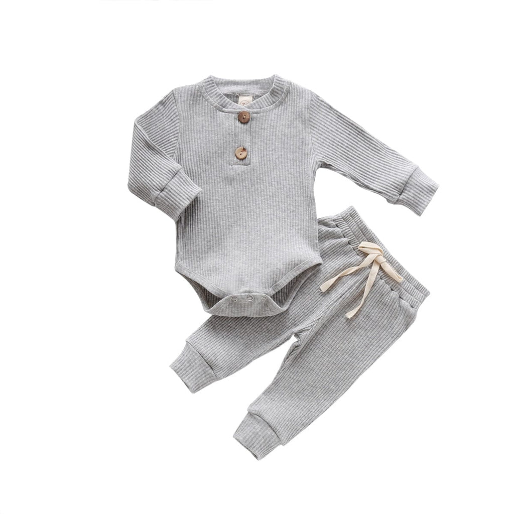 Boy's Cuddle Up Uni Romper: Knit Onesie for a Cozy Look