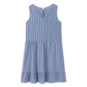 Maternity Summer Chiffon Dress - Short-Sleeved: Elegant and Comfortable.
