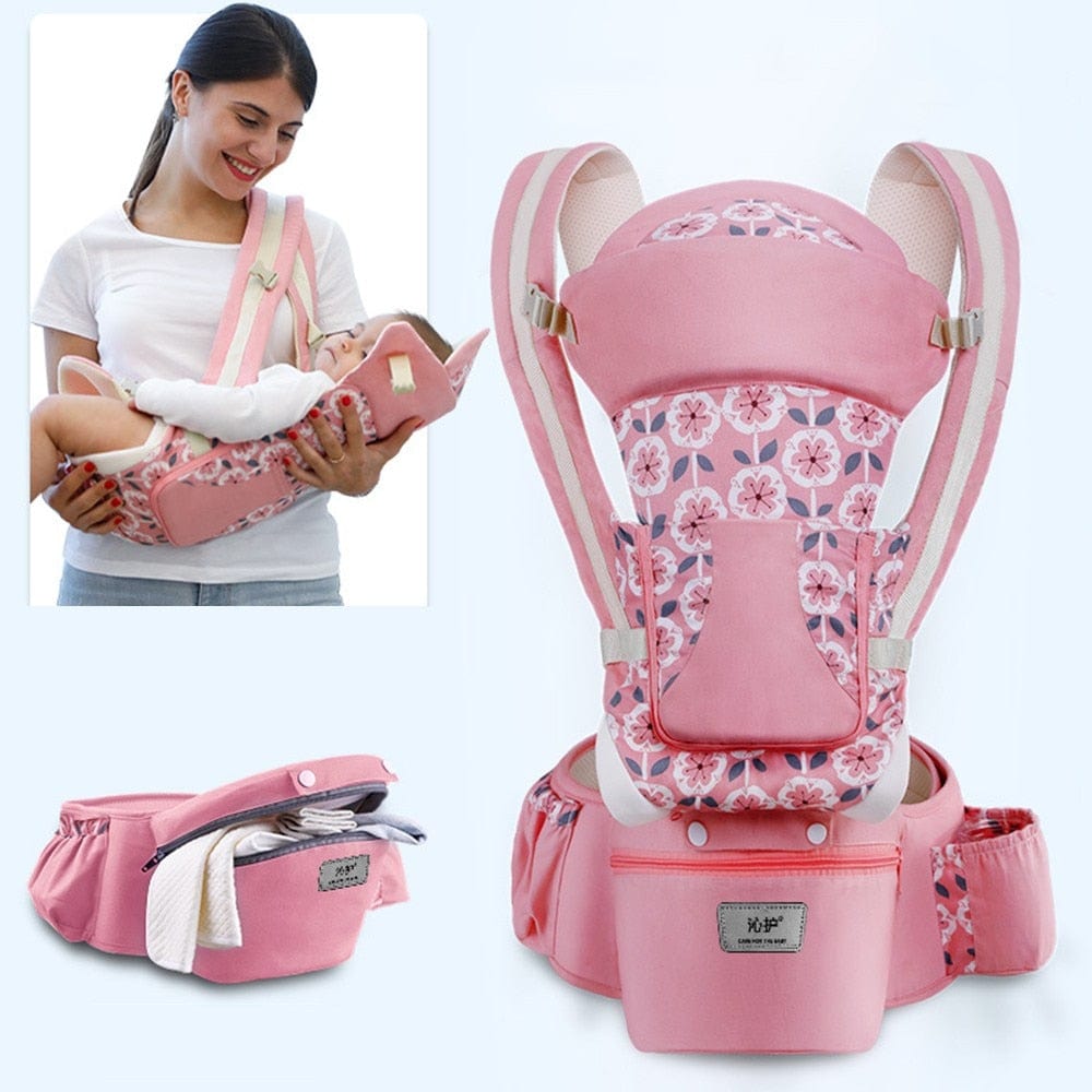 Front Facing 3-in-1 Ergonomic Hip Seat Carrier for the Ultimate Comfort and Convenience