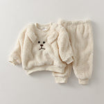 Load image into Gallery viewer, Cuddle Up in Style: Toddler Fleece Winter Set
