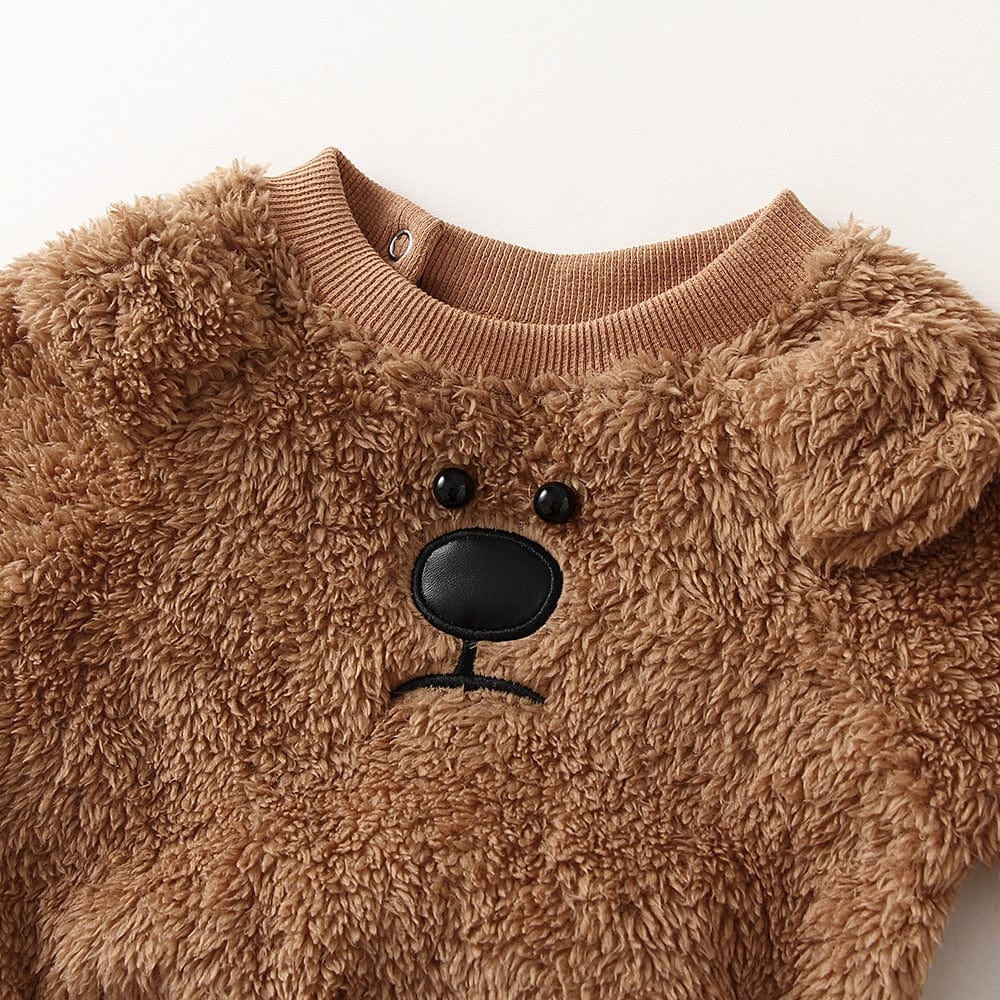 Cuddle Up in Style: Toddler Fleece Winter Set