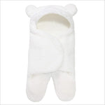 Load image into Gallery viewer, &quot;Adorable Newborn Baby Plush Swaddle Wrap - Soft and Comfortable Fl
