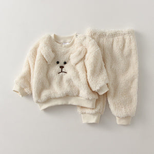 Cuddle Up in Style: Toddler Fleece Winter Set