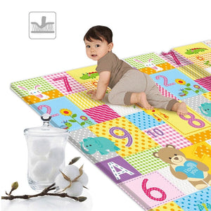 Foldable Baby Play Mat 180 x 100 - Safe & Stylish Fun Anywhere!