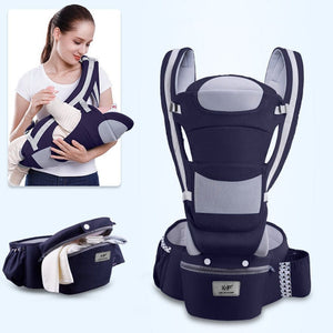 Front Facing 3-in-1 Ergonomic Hip Seat Carrier for the Ultimate Comfort and Convenience
