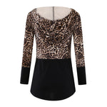 Load image into Gallery viewer, Expertly Designed Breastfeeding Women&#39;s Leopard-Print Hoodie: Maximize Comfort and Style
