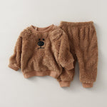 Load image into Gallery viewer, Cuddle Up in Style: Toddler Fleece Winter Set
