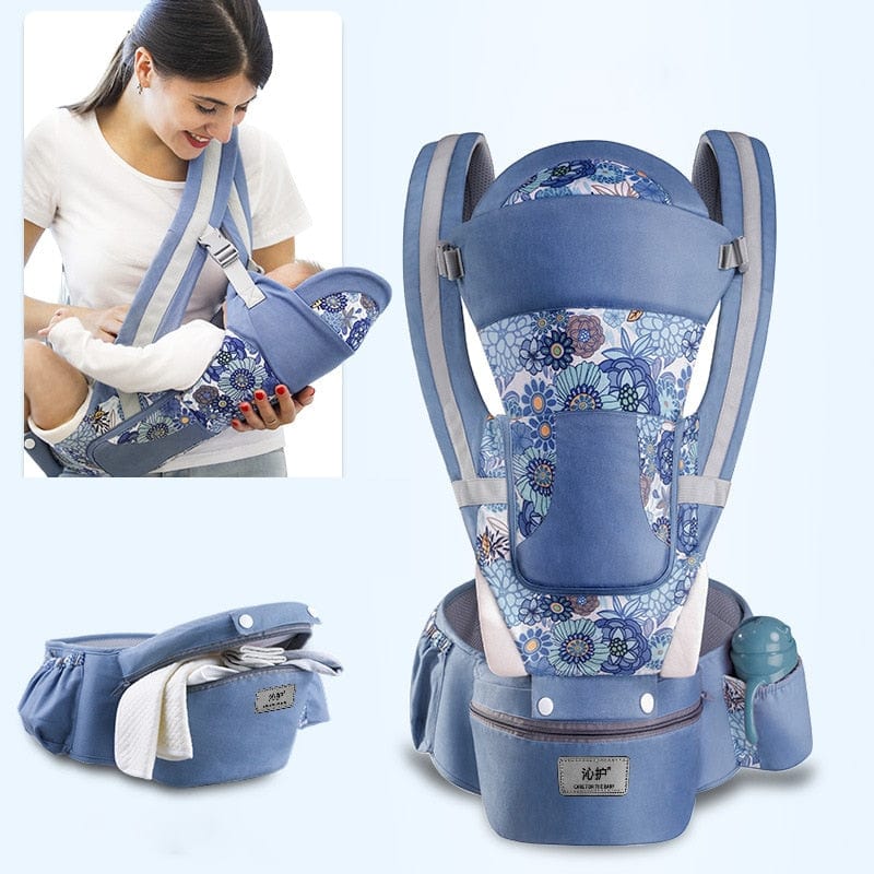 Front Facing 3-in-1 Ergonomic Hip Seat Carrier for the Ultimate Comfort and Convenience