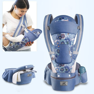 Front Facing 3-in-1 Ergonomic Hip Seat Carrier for the Ultimate Comfort and Convenience