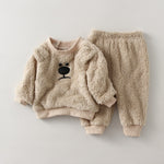 Load image into Gallery viewer, Cuddle Up in Style: Toddler Fleece Winter Set
