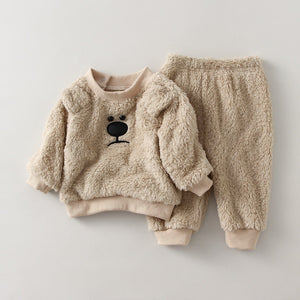 Cuddle Up in Style: Toddler Fleece Winter Set