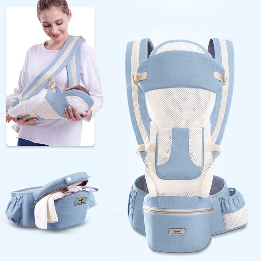 Front Facing 3-in-1 Ergonomic Hip Seat Carrier for the Ultimate Comfort and Convenience