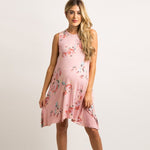 Load image into Gallery viewer, Maternity Sleeveless Dress - Flower Loose Maternity Dresses
