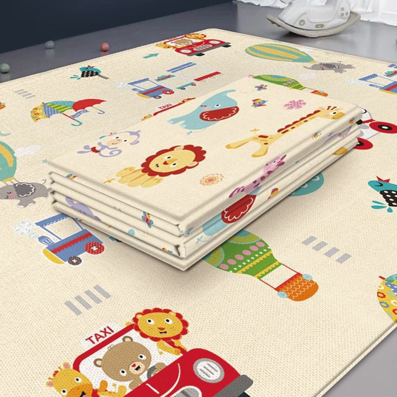 Foldable Baby Play Mat 180 x 100 - Safe & Stylish Fun Anywhere!