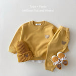 Load image into Gallery viewer, Adorable Baby Tracksuit Set with Cute Bear Embroidery for Boys or Girls
