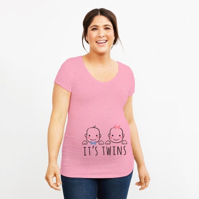 Maternity T-Shirt for Twins - Avail Our SALE Offer Now!
