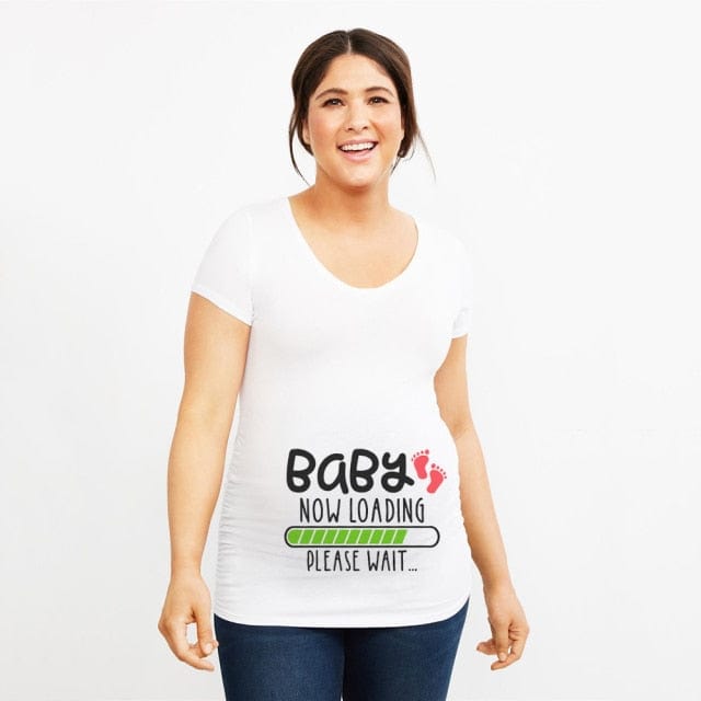 Maternity Twin T-Shirt for Double the Joy - Limited Time Sale Offer