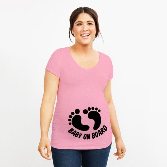 "Maternity Top - Twin Pregnancy T-Shirt on Sale."