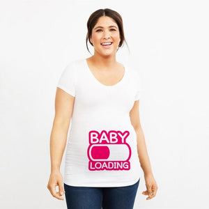 "Maternity Top - Twin Pregnancy T-Shirt on Sale."