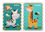 Load image into Gallery viewer, &quot;Double Sided Strip 3D Puzzles Wooden Toy Montessori - Educational Puzzle for Learning
