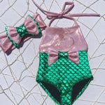 Load image into Gallery viewer, Cute &amp; Comfy Baby Girl&#39;s 2 Piece Swimsuit Set - Perfect for Your Little Baby Girl
