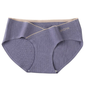 Seamless Low Waist Maternity Panties with Optimal Belly Support - For Ultimate Pregnancy