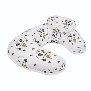 Postpartum Comfort Ultimate 2-Piece Cotton Nursing Pillow Set: U-Shaped Infant Support and Waist Cushion