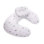 Load image into Gallery viewer, Postpartum Comfort 2-Piece Nursing Pillow Set: U-Shaped Infant Support 
